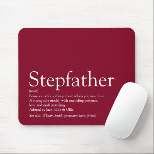 Cooler Stiefvater, Stiefvater Definition Lustiges Mousepad