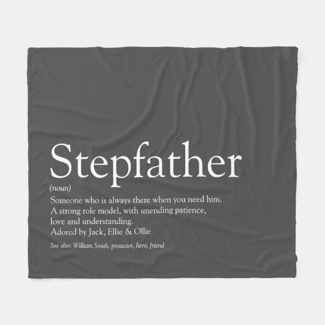 Cooler Stiefvater, Stiefvater Definition Modern Gr Fleecedecke (Vorderseite (Horizontal))