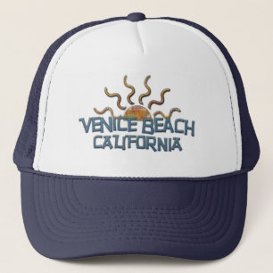 Cooler Strandhut von Venedig! Truckerkappe