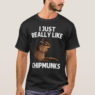 Cooler Streifenhörnchen Für Männer Frauen Eichhörn T-Shirt
