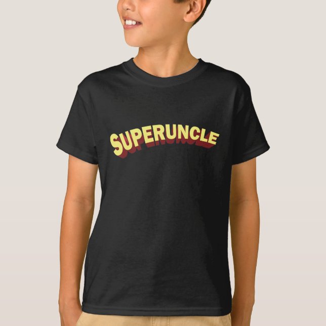 Cooler Superonkel für funcle T-Shirt (Vorderseite)