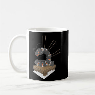 Cooler Sushi-Drache für Liebhaber der japanischen  Kaffeetasse