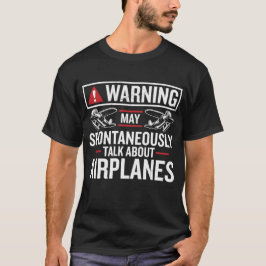 Cooler T - Shirt des Flugsimulators