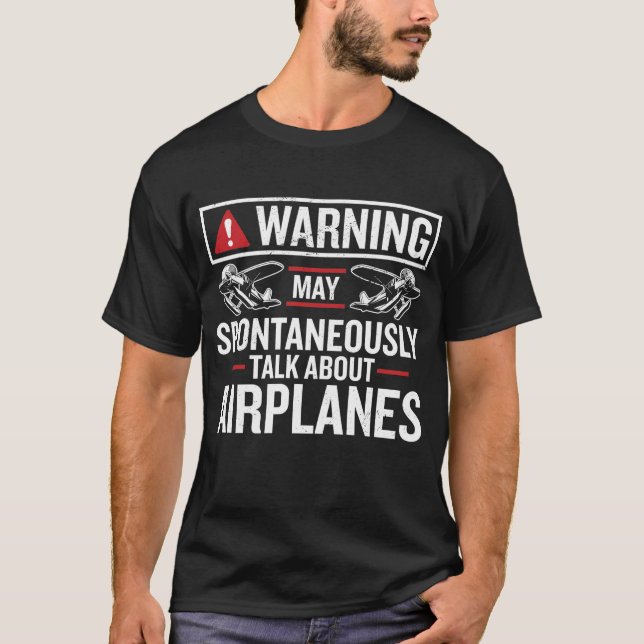 Cooler T - Shirt des Flugsimulators (Vorderseite)