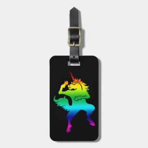 Cooler Tanzen Unicorn Gepäckanhänger