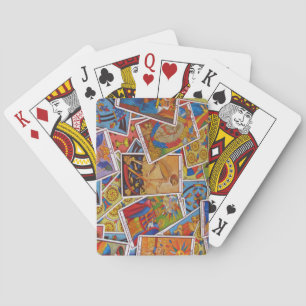 Cooler Tarot-Kartenstapel Spielkarten