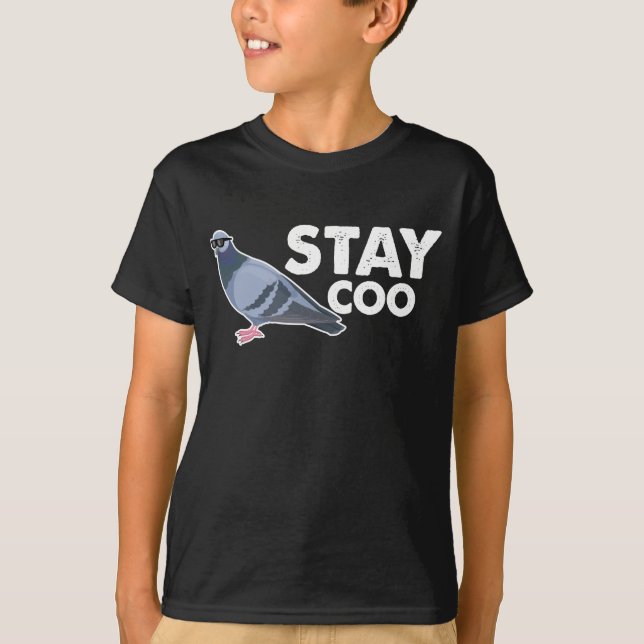Cooler Taubenzüchter-Spaß T-Shirt (Vorderseite)