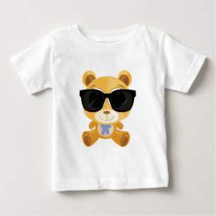 Cooler Teddy Bär Baby T-shirt