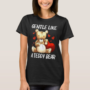 Cooler Teddybär für Männer Frauen gepolstertes Spi T-Shirt
