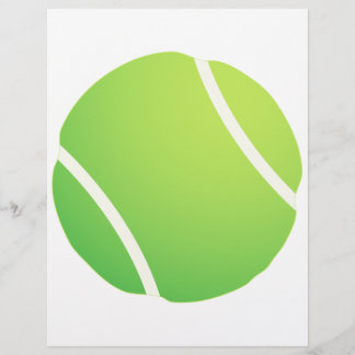 Cooler Tennisball für Tennisspieler