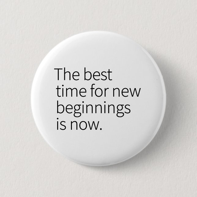 Cooler Text Grafik-Opportunity Quote Art Button (Vorderseite)