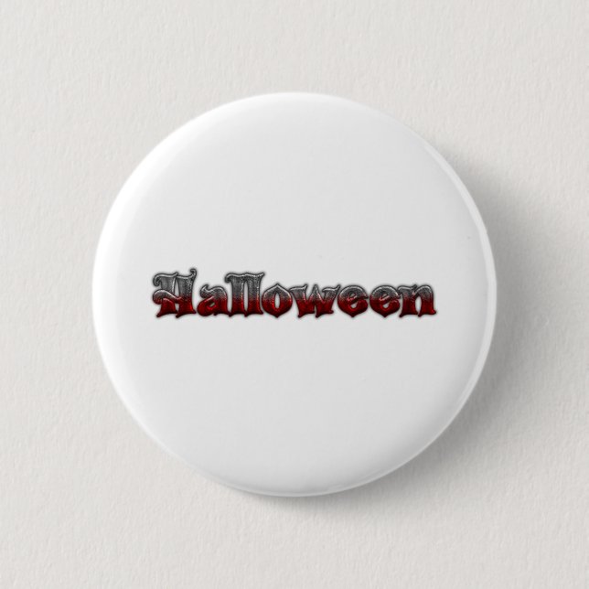 Cooler Text - Halloween Button (Vorderseite)