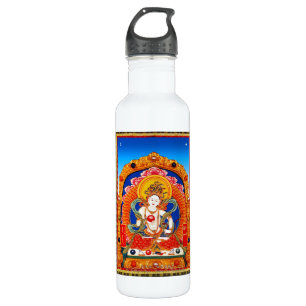 Cooler tibetanischer thangka Drache-König Edelstahlflasche