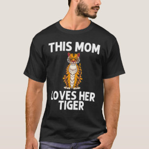 Cooler Tiger für Mama Mutter Bengalischer Tiger Af T-Shirt