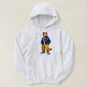Cooler Tiger in Streetwear-Kunst - Urbaner Stil Ti Hoodie