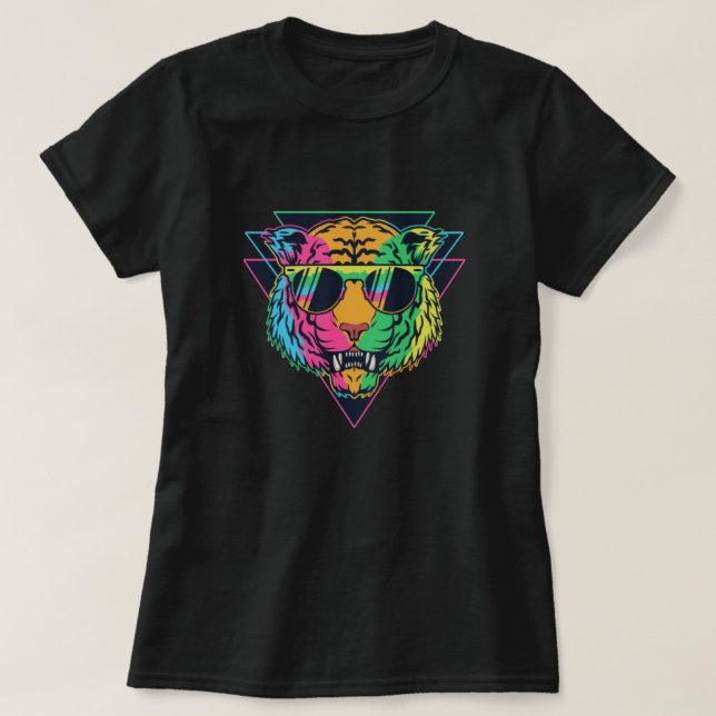 Cooler Tiger-T - Shirt (Design vorne)
