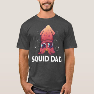 Cooler Tintenfisch für Vater Pater Octopus Biology T-Shirt