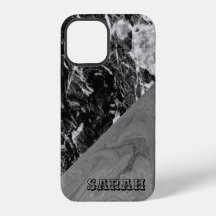 Cooler trendiger schwarzer Marmor