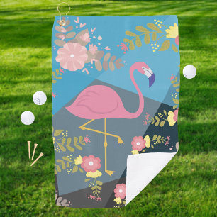 Cooler Trendy Chic-niedlicher rosa Girly Golfhandtuch