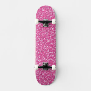 Cooler trendy vibrierender Imitat-NeonGlitter des Skateboard