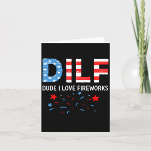 Cooler Typ Papa Mann Ich Liebe Feuerwerk Sarkastis Karte