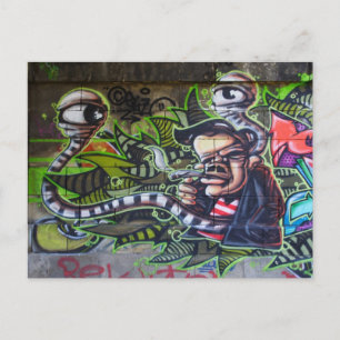 Cooler Typ Postkarte