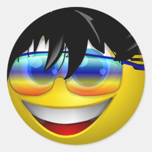 COOLER TYP RUNDER AUFKLEBER