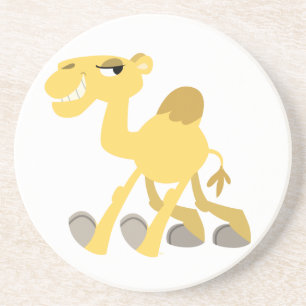 Cooler und Niedlicher Cartoon Camel Untersetzer