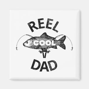 Cooler Vater abziehen Magnet