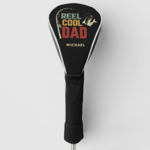 Cooler Vater Angeln Lover Golf Head Cover