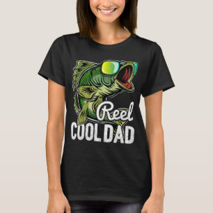 Cooler Vater Angeln Sonnenbrille Funny Vater's Da T-Shirt