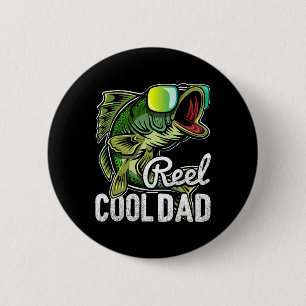 Cooler Vater Angeln Sungles Funny Father&#, s Da Button