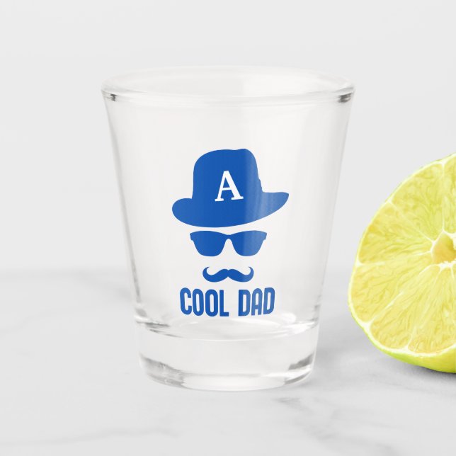 Cooler Vater Bester VATER Jeden Spaß cooler Papa M Schnapsglas (Vorderseite)