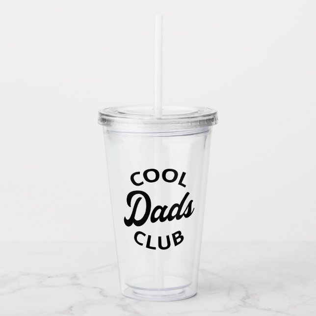 Cooler Vater Club I Acryltrinkbecher (Vorderseite)