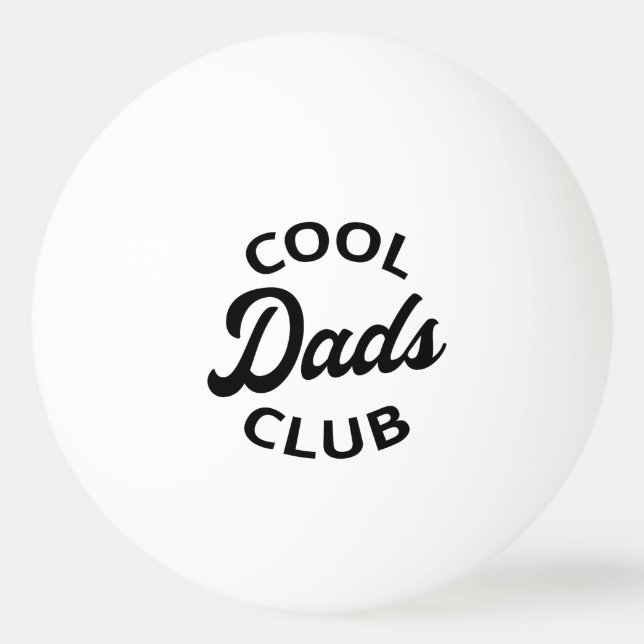 Cooler Vater Club I Tischtennisball (Vorderseite)