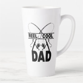 Cooler Vater Fischerei T-Shirt Milchtasse