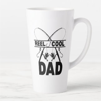Cooler Vater Fischerei T-Shirt Milchtasse