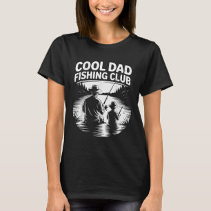 Cooler Vater Fishing Club T-Shirt zum Vater am See