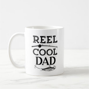 Cooler Vater Funny Fishing Fathers Mens Kaffeetasse