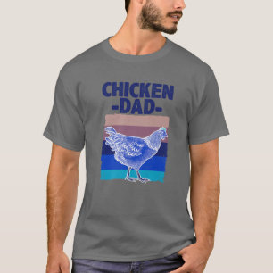 Cooler Vater für Männer Pater Hen Hühner Bauer T-Shirt