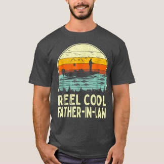 Cooler Vater im Jura Fischen im sonnigen Vaterland T-Shirt