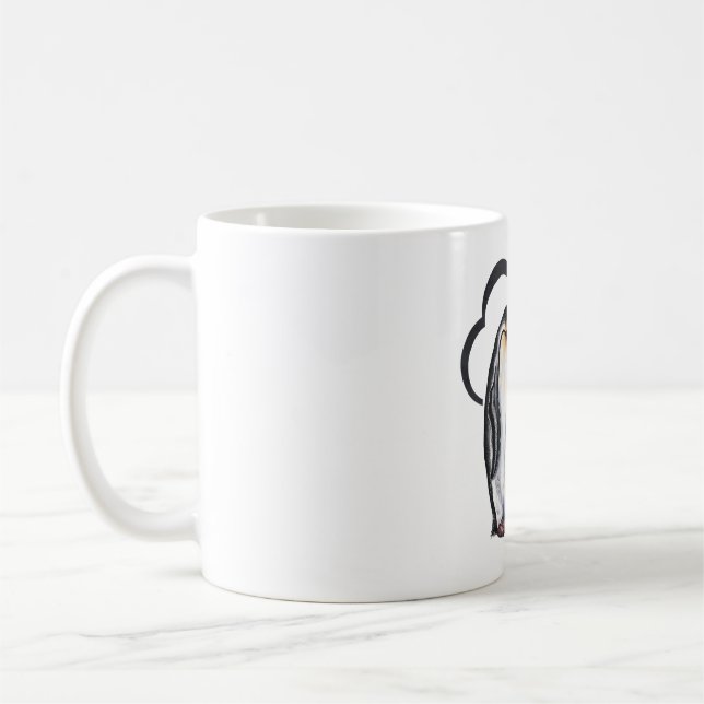 Cooler Vater je Kaffeetasse (Links)