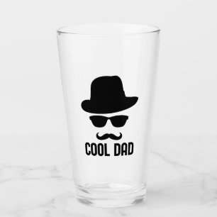 Cooler Vater   Sie können die Grafikfarbe ändern Glas