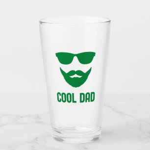 Cooler Vater Sie können die Grafikfarbe ändern Glas