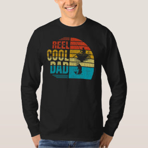 Cooler Vater Vatertag zum Angeln Papa T-Shirt