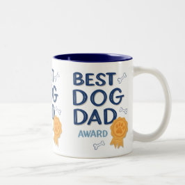Cooler Vatertag Bester Hund Vater Tasse