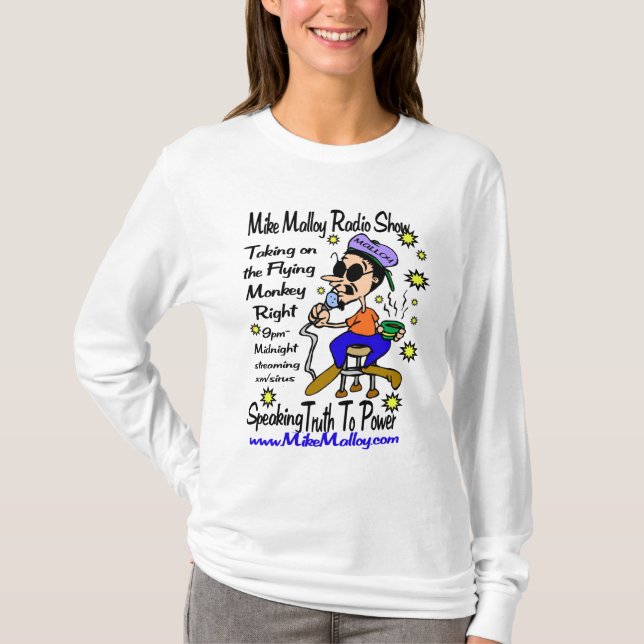 Cooler Vati-Mike Malloy Radioshow-T - Shirt (Vorderseite)