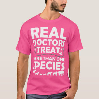 Cooler veterinärmedizinischer Entwurf für weiblich T-Shirt