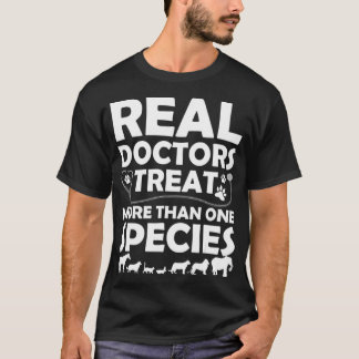 Cooler veterinärmedizinischer Entwurf für weiblich T-Shirt
