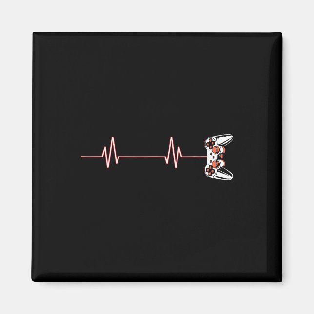 Cooler Videospielcontroller von Heartbeat Magnet (Vorne)